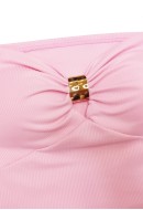 Crop top με πεσμένους ώμους 
