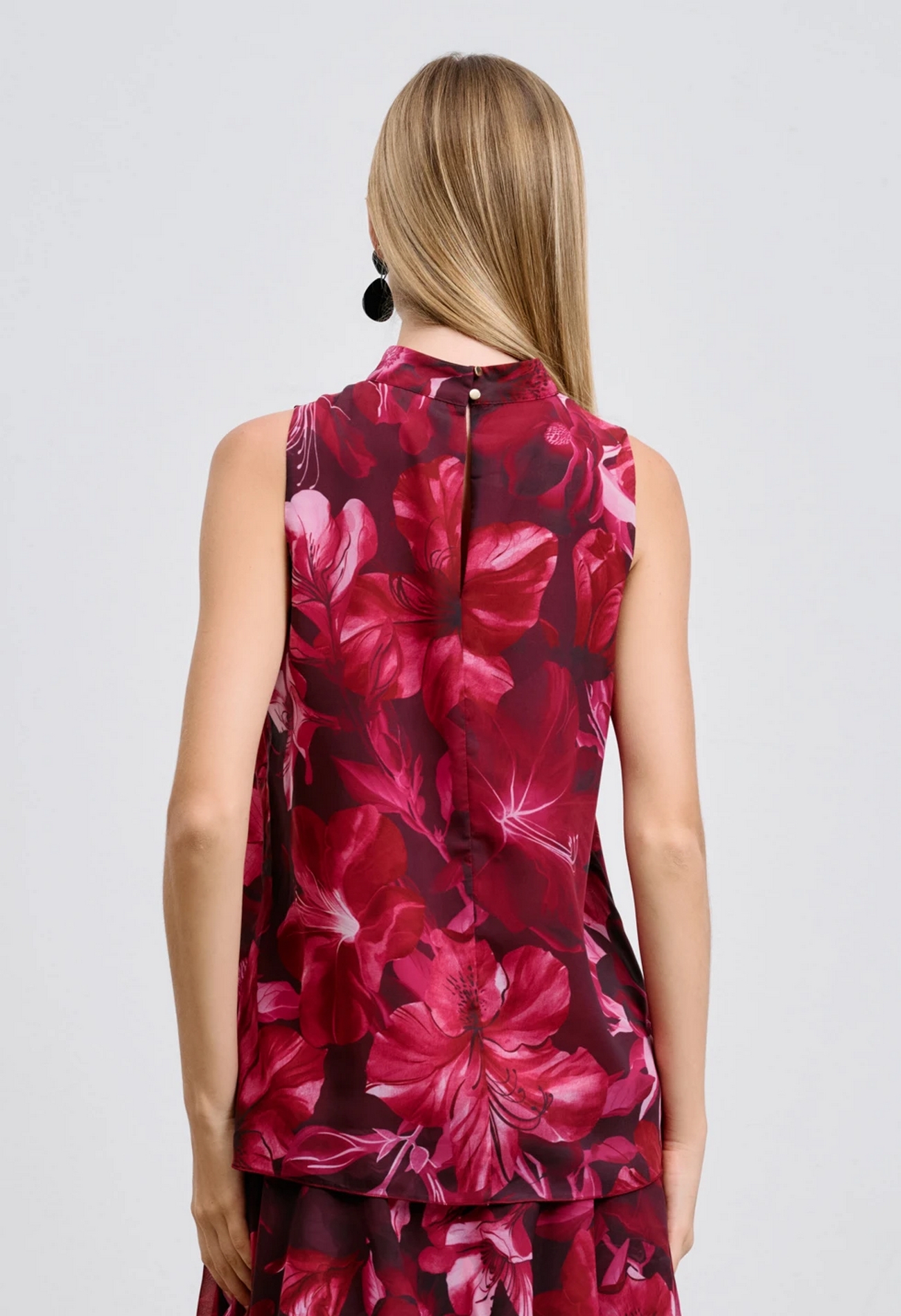 Αμάνικο floral τοπάκι Αμάνικο floral τοπάκι