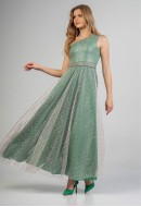 Φόρεμα lurex με έναν ώμο