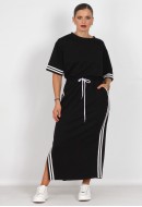 Σετ φούστα βαμβακερή με oversized t-shirt