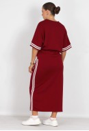 Σετ φούστα βαμβακερή με oversized t-shirt