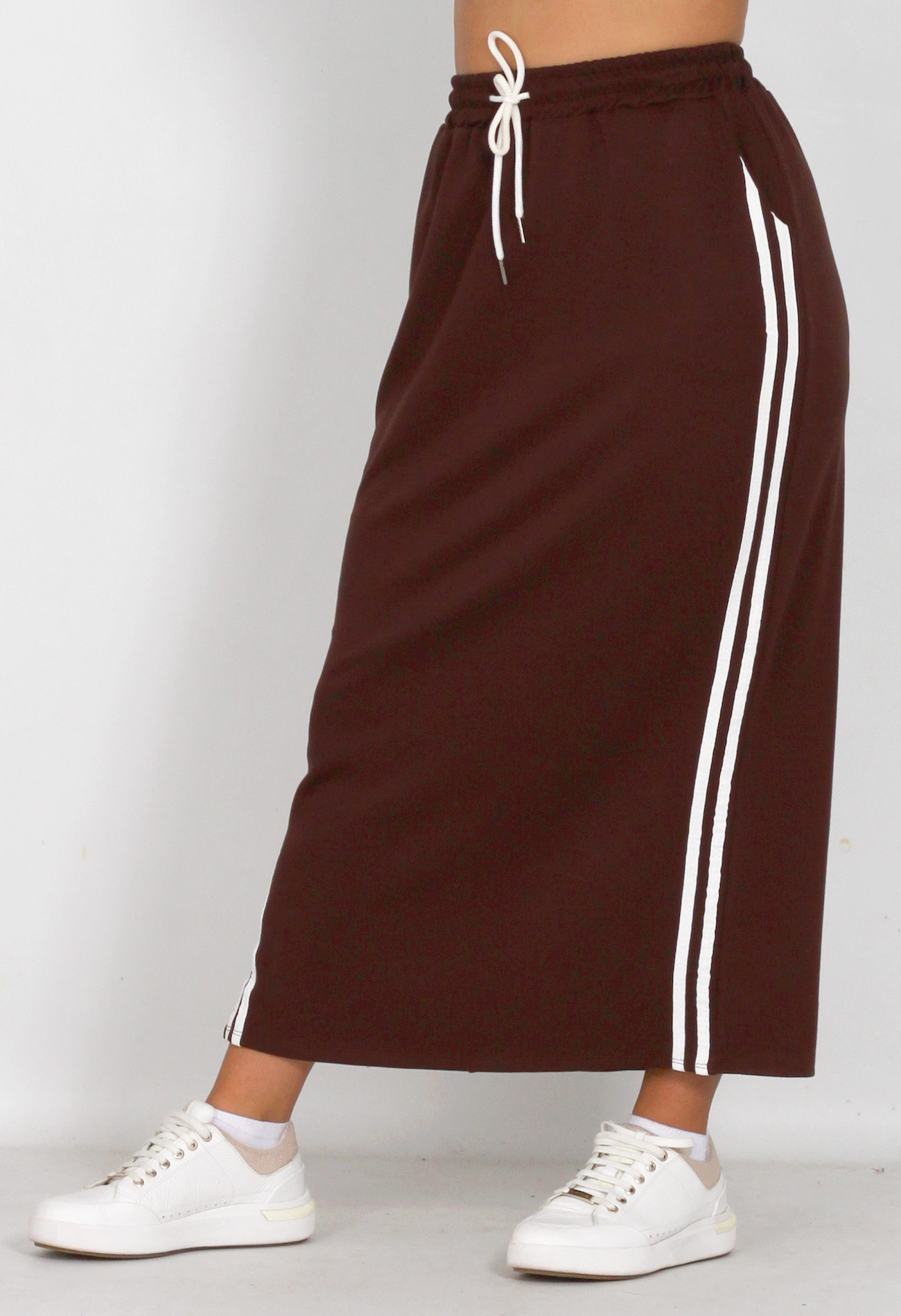 Σετ φούστα βαμβακερή με oversized t-shirt