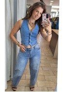Γιλέκο jean  Γιλέκο jean