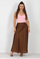 Μπλούζα crop top με λεπτές τιράντες
