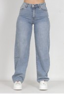 Παντελόνι jean mom fit