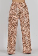 Σετ πουκαμίσα με παντελόνι με animal print