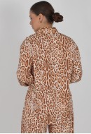 Σετ πουκαμίσα με παντελόνι με animal print