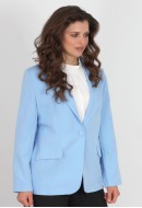 Σακάκι blazer μονοκουμπωτό 