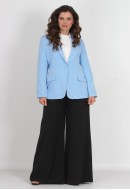 Σακάκι blazer μονοκουμπωτό 