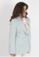 Σακάκι blazer μονοκουμπωτό 