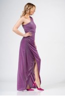 Φόρεμα maxi, cut-out με glitter  Φόρεμα maxi, cut-out με glitter
