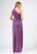 Φόρεμα maxi, cut-out με glitter  Φόρεμα maxi, cut-out με glitter